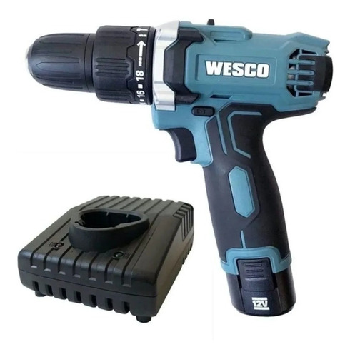 Parafusadeira Furadeira Impacto Wesco 3/8 12v Ws2547 Bivolt