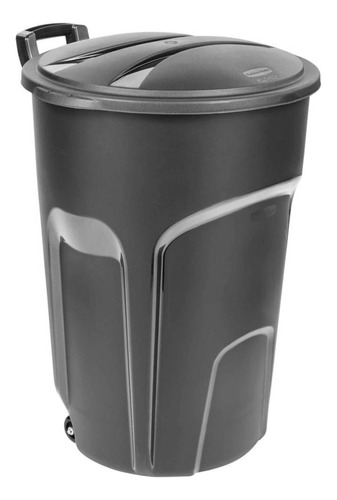 Contenedor Con Ruedas Rougneck Rubbermaid 5h98 120lt 