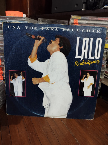 Lalo Rodríguez - Una Voz Para Escuchar - Vinilo Lp Vinyl 