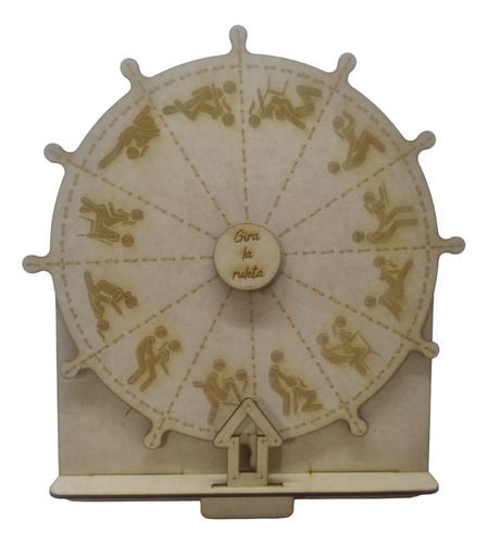 Ruleta Kamasutra Mdf Armable