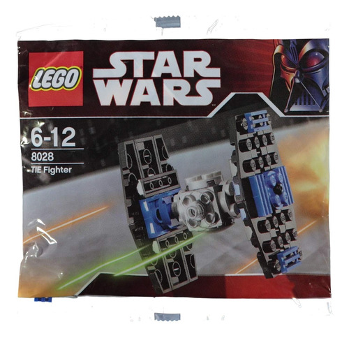 Lego Star Wars Mini Tie Fighter 8028 Versión Métrica Con E