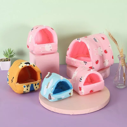 Cama Casa Cuyo Raton Conejo Erizo Hamster Huron 20*20cm