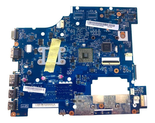 Placa-mãe Notebook Lenovo G475 La-6755p Amd C-50 Cor Azul