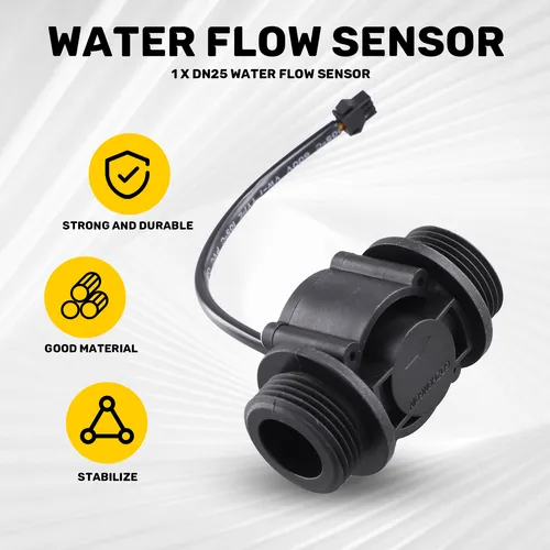 Sensor De Flujo De Agua Dn25 Fs400a G1 Pulgada Hall Flowmete