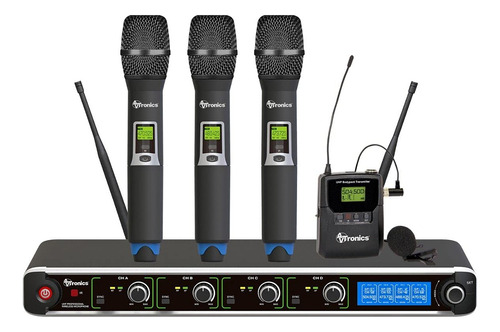 Avtronics Sistema Microfono Inalambrico Profesional 200 Uhf