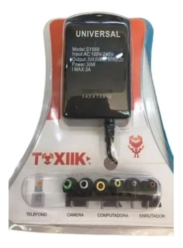 Transformador De Voltaje Cargador Universal 3v A 12v Tienda 