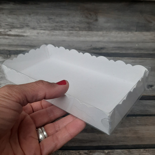 Pack De 10 Cajas C/tapa De Acetato 20x10x3