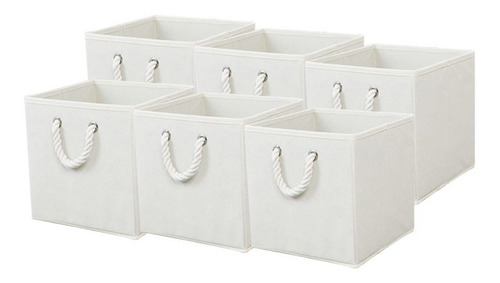 Set De 6 Cubos Organizadores Begônia Plegables Para El Hogar