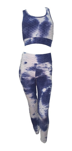 Conjunto Deportivo Peto Calza Color Mujer