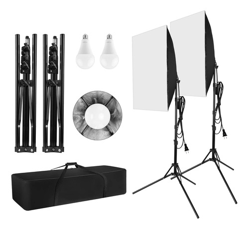 Andoer Kit De Iluminacion Para Fotografia De Estudio Profesi