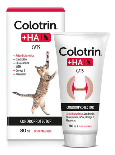 Colotrin +ha Gato Condroprotector 80gr - John Martin