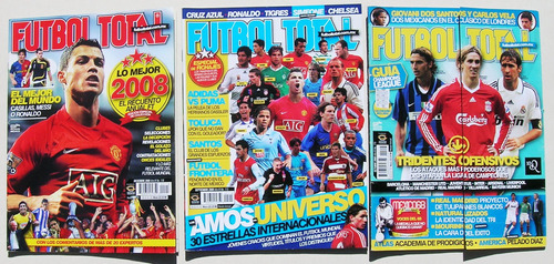 Futbol Total, Set De 3 Revistas Del Año 2008, Oferta