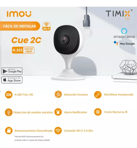 Imou Cámara IP WiFi Interior 1080P con Detección de Humano, Cámara