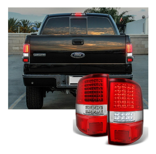 Lincoln Mark Lt 2005 - 2008 Juego De Calaveras Tipo Led