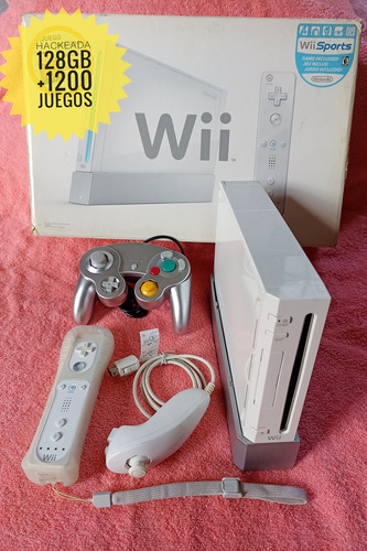 Nintendo Wii Retrocomplatible Gamecube Liberado En Caja Blanco