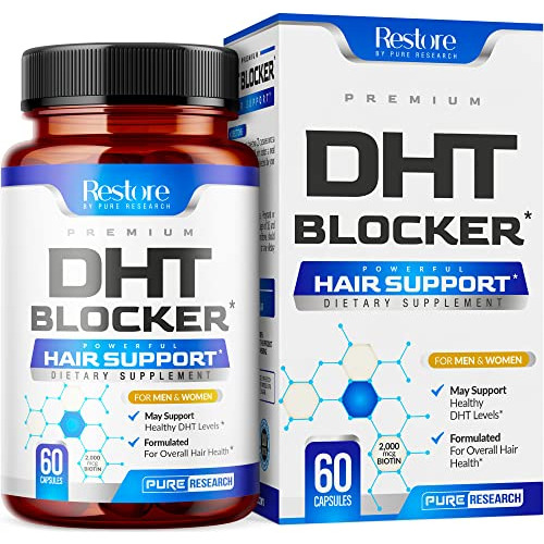 Dht Blocker Hair Growth Suplemento - Soporta El Cljlx