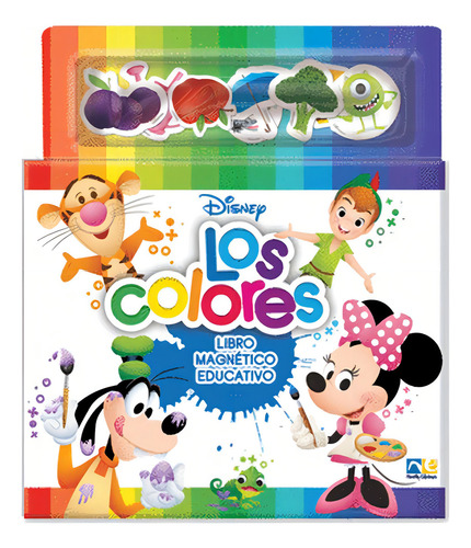 Mini Libro Magnético Disney Los Colores / Pd., De Novelty Ediciones. Editorial Novelty Ediciones Infantil, Tapa Dura, Edición 01 En Español, 2021