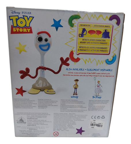 Figura Forky Toy Story Disney Pixar Con Sonidos (Usado)