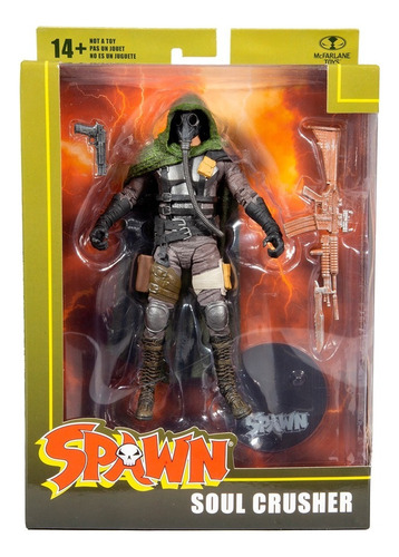 Spawn's Universe Soul Crusher - Mcfarlane Robot Negro