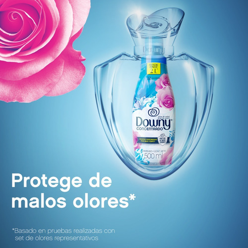 Imagen 5 de 8 de Pack X2 Suavizante Downy Botella Brisa De Verano 500ml