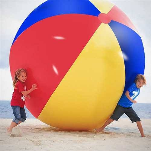 Bola De Praia Inflável Para Crianças Adultos Verão 80cm
