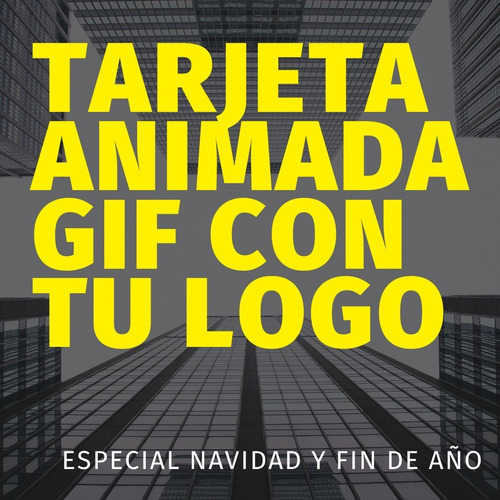 Tarjetas Gif Animadas Invitación Eventos Fiestas Con Logo.