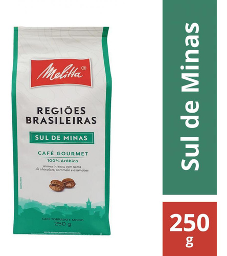 Kit 3 Pcs De Café Melitta Sul De Minas Gourmet -250g