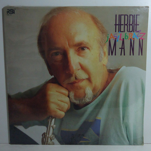 Herbie Mann 1987 Jasil Brazz Lp Guarde Nos Olhos Lacrado