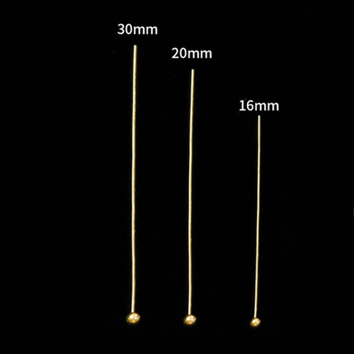 200 Pçs Pinos De Metal Com Cabeça Esférica Pinos De 20 Mm