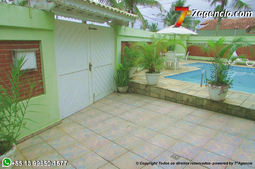 Imagem 14 de 30 de Casa Em Itanhaem Sobrado Completo 6dorms Piscina Churrasqueira Forno A Lenha Sala 4 Ambientes Ch203