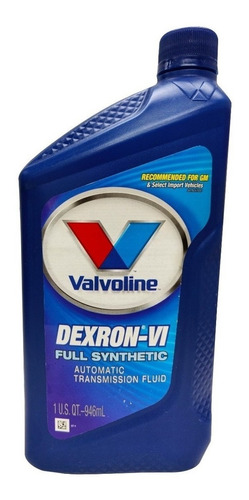 Aceite Sintetico Transmision Automatica Valvoline Dexron Vi