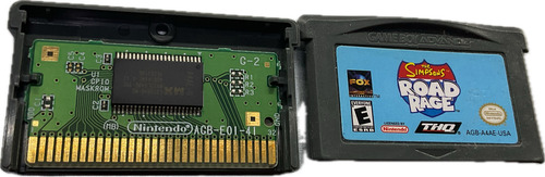 The Simpsons Road Rage Game Boy Advance Original (Reacondicionado)