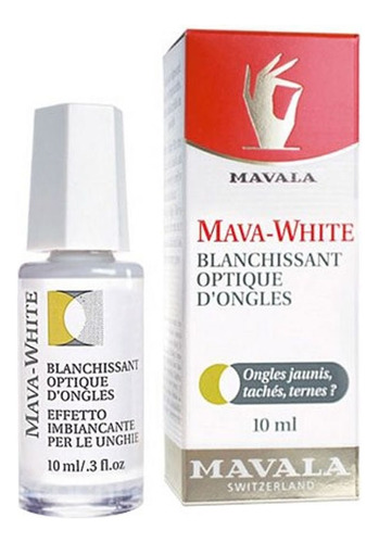 Mavala Mava White Uñas Amarillas