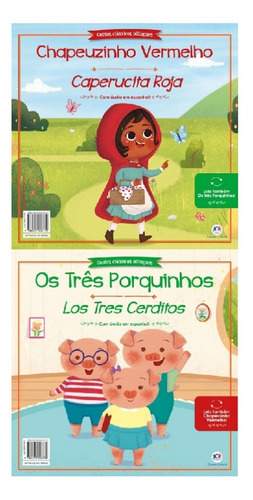 Os Tres Porquinhos E Chapeuzinho Vermelho - Espanhol, De Ciranda. Editora Ciranda Cultural Editora E Dis, Capa Mole Em Português