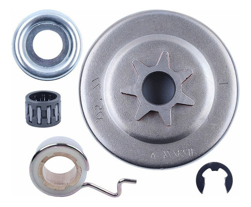 W Kit De Piñón Con Tapa De Tambor De Embrague .325 -7t Para
