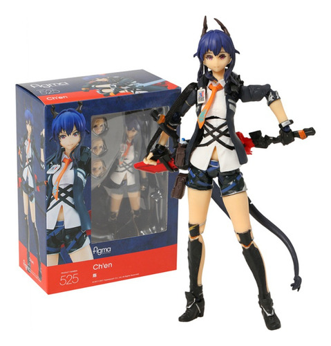 Ch'en Chen 525 Arknights Figma Figura Anime