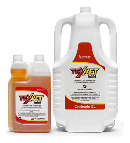Texvet Max Pour On Cipermitrina 5l - Bimeda