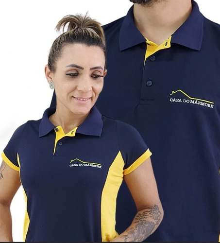 28 Camiseta Polo Bordada Personalizada Com Logo Uniforme