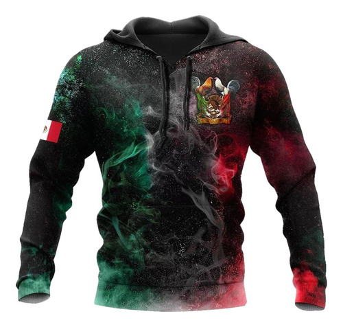 Nuestra Moda: Sudadera Mexicana Con Estampado De Gallo