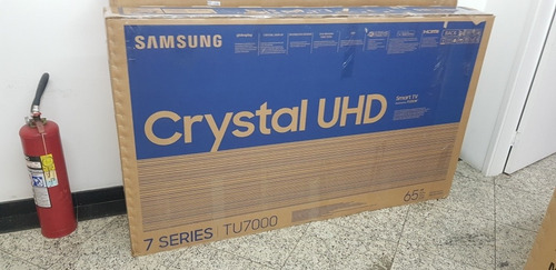 Samsung Smart Tv 65 Crystal Uhd 65tu7000 4k - Nova/na Caixa