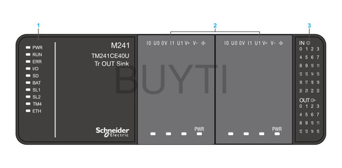 Schneider Electric Plc Clp Module Tm241ce40u