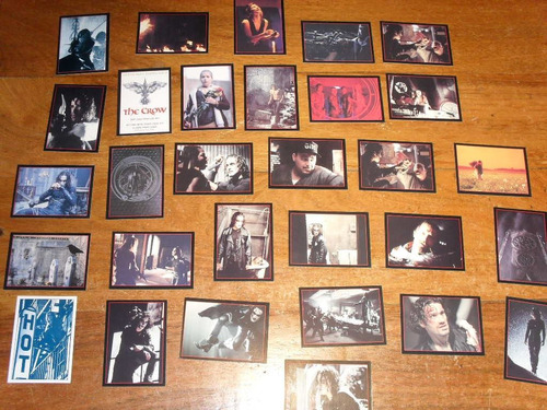 The Crow - Brandon Lee - Lote De 30 Trading Cards