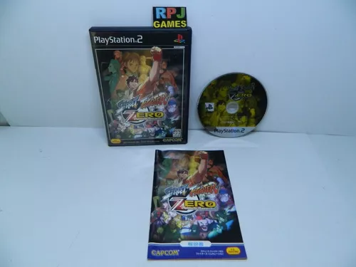 Street Figther Zero Fighters Generation - Ps2 Jogo PlayStation 2