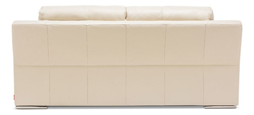 Sofá Rosen 5037 2 Cuerpos Cuero Beige