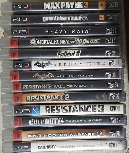 Juegos De Ps3 En Perfecto Estado