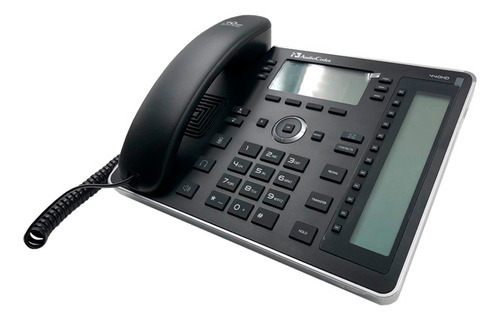 Telefone Ip Audiocodes Voip 440hd Display Digital Sip Cor Preto