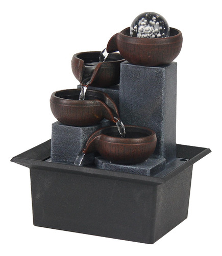 Fonte De Mesa Meditação Relaxante Quarto Fonte Cachoeira