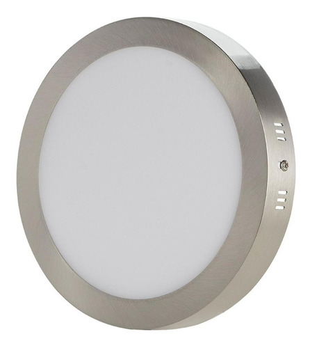 Lampara Led Redonda Para Sobreponer 18 W Luz Blanca