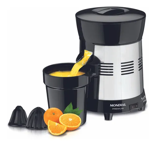 Extrator de Sucos E-10 Turbo Premium Com Potência De 250W Cor Pre...