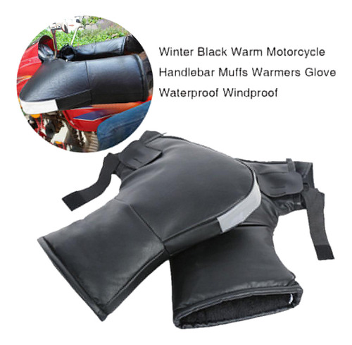 1 Par De Guantes De Invierno, Resistentes Al Frío, Manillar